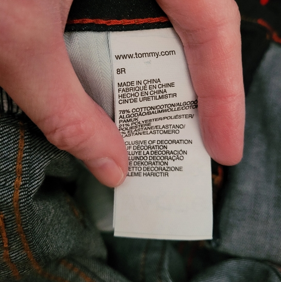 Tommy Hilfiger Skinny Jeans! LIKE NEW! Size 8 - Picture 6 of 9